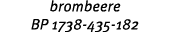 brombeere BP 1738 435 182