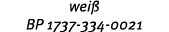 wei BP 1737 334 0021 