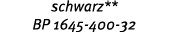 schwarz** BP 1645 400 32