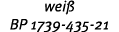 wei BP 1739 435 21