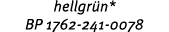 hellgr n* BP 1762 241 0078