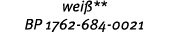 wei ** BP 1762 684 0021