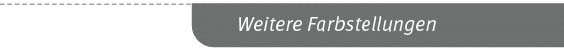 Weitere Farbstellunge