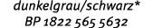 dunkelgrau/schwarz* BP 1822 565 5632
