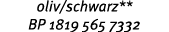 oliv/schwarz** BP 1819 565 7332