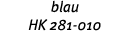 blau HK 281-010 