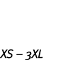 XS   3XL