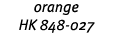 orange HK 848-027 