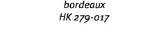 bordeaux HK 279-017 