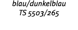 blau dunkelblau TS 5503 265 