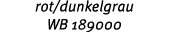 rot/dunkelgrau WB 189000