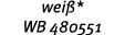 wei * WB 480551