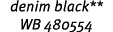 denim black** WB 480554