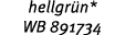 hellgr n* WB 891734