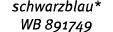 schwarzblau* WB 891749