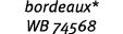 bordeaux* WB 74568