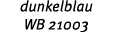 dunkelblau WB 21003