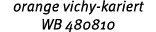 orange vichy kariert WB 480810