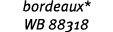 bordeaux* WB 88318