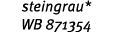 steingrau* WB 871354