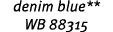 denim blue** WB 88315