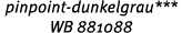 pinpoint dunkelgrau*** WB 881088