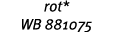 rot* WB 881075