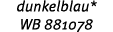 dunkelblau* WB 881078