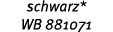 schwarz* WB 881071