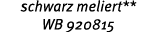 schwarz meliert** WB 920815
