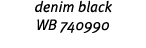 denim black WB 740990 