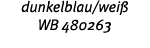 dunkelblau wei  WB 480263 