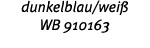 dunkelblau wei  WB 910163 