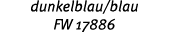 dunkelblau/blau FW 17886