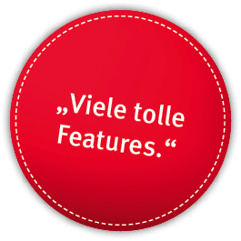 „Viele tolle Features.