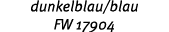 dunkelblau/blau FW 17904