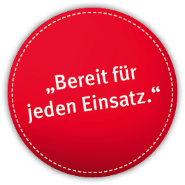„Bereit f r jeden Einsatz.