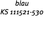 blau KS 111521-530 