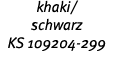 khaki  schwarz KS 109204-299 
