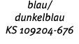 blau  dunkelblau KS 109204-676 