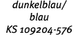 dunkelblau  blau KS 109204-576 