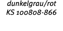 dunkelgrau rot KS 100808-866 