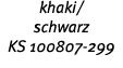 khaki  schwarz KS 100807-299 