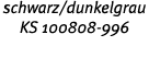 schwarz dunkelgrau KS 100808-996 