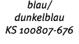 blau  dunkelblau KS 100807-676 