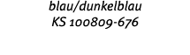 blau dunkelblau KS 100809-676 