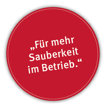  F r mehr Sauberkeit im Betrieb 