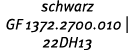 schwarz GF 1372.2700.010 | 22DH13 