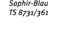 Saphir-Blau TS 8731 361